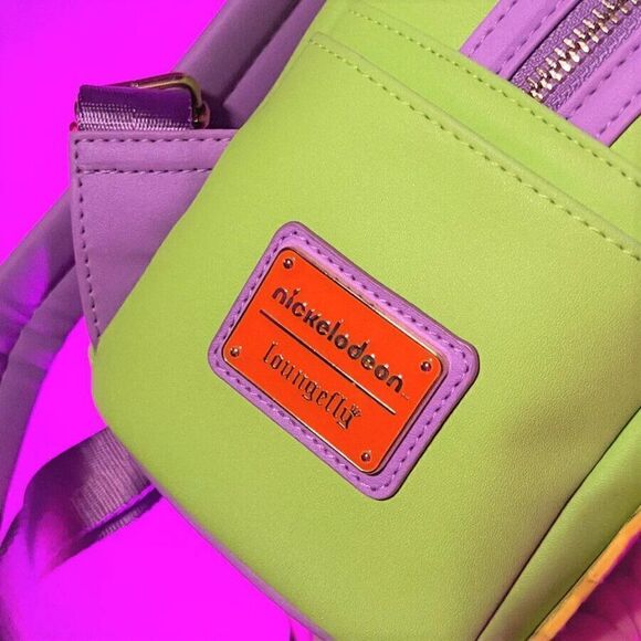 Loungefly Nickelodeon Rugrats Reptar Mini Backpack - Picture 3 of 3